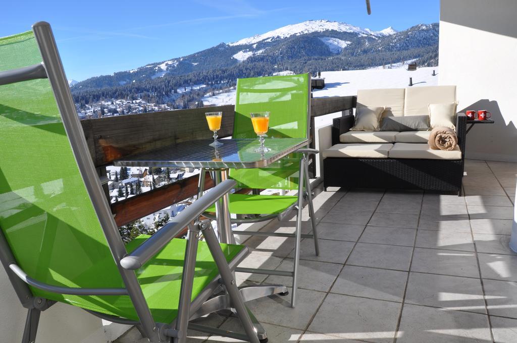 Crap Da Flem - 3.5 Zimmer Ferienwohnung Am Sonnenhang Von Flims Esterno foto
